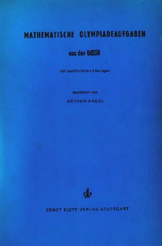 Mathematische Olympiadeaufgaben aus der UdSSR, mit Loesungen