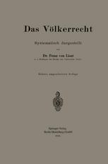 Das Völkerrecht: Systematisch dargestellt