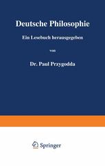 Deutsche Philosophie: Zweiter Band