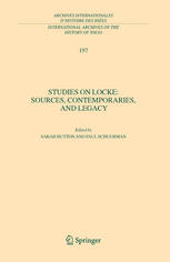Studies on Locke: Sources, Contemporaries, and Legacy