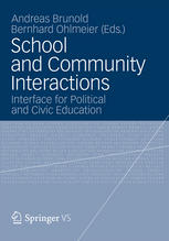 School and Community Interactions: Interface for Political and Civic Education