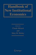 Handbook of New Institutional Economics