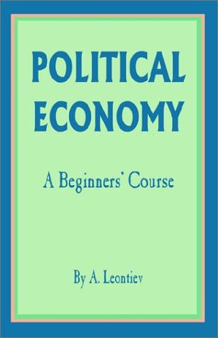 Political Economy: A Beginner's Course