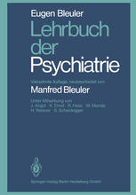 Lehrbuch der Psychiatrie