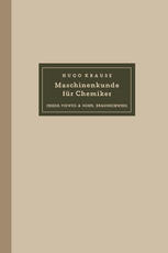 Maschinenkunde für Chemiker
