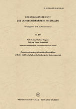 Zusammenhang zwischen dem Raumklima und der elektrostatischen Aufladung des Spinnmaterials
