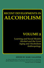 Recent Developments in Alcoholism: Volume 2