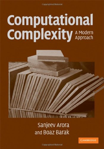 Computational complexity: a modern approach