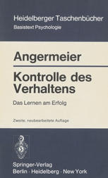 Kontrolle des Verhaltens: Das Lernen am Erfolg