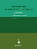 Refresher Course: Aktuelles Wissen für Anästhesisten