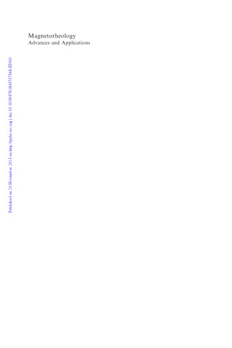 Magnetorheology: Advances and Applications