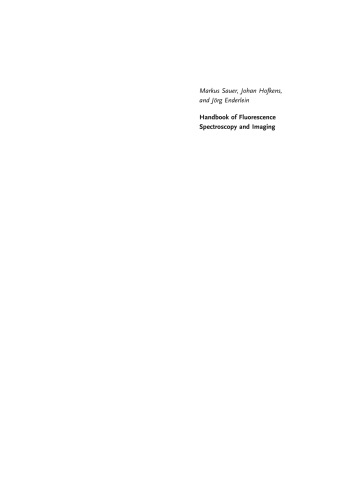 Handbook of Fluorescence Spectroscopy and Imaging: From Ensemble to Single Molecules