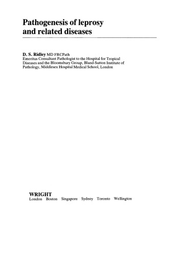 Pathogenesis of Leprosy and Related Diseases