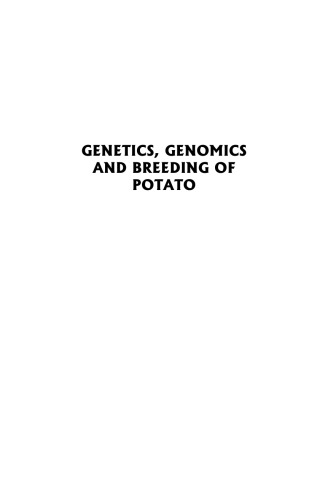 Genetics, Genomics and Breeding of Potato