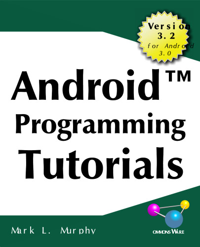 Android Programming Tutorials, 3rd Edition