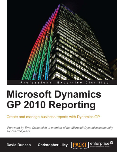 Microsoft Dynamics GP 2010 Reporting