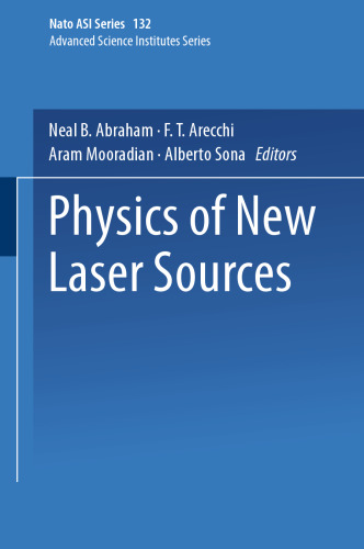 Physics of New Laser Sources