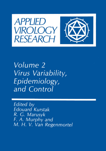 Virus Variability, Epidemiology and Control