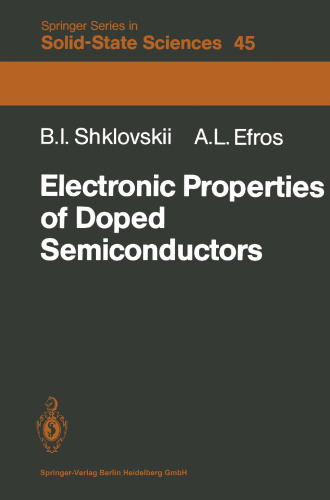 Electronic Properties of Doped Semiconductors