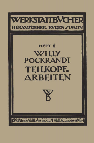 Teilkopfarbeiten