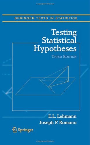 Testing statistical hypotheses