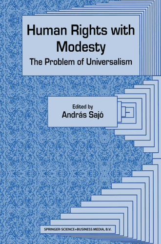 Human Rights with Modesty: The Problem of Universalism