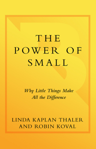 The Power of Small: Why Little Things Make All the Difference