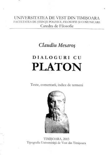 Dialoguri cu Platon