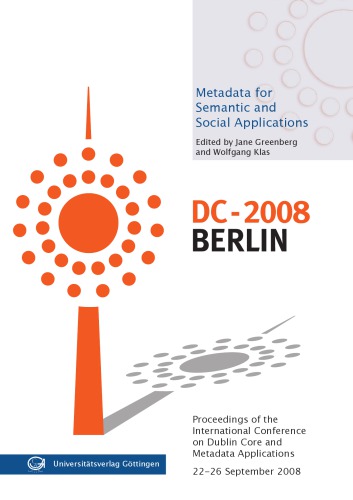 Metadata for semantic and social applications
