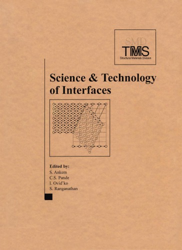 Science and technology of interfaces : international symposium honoring the contributions of Dr. Bhakta Rath