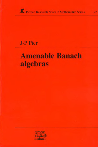 Amenable Banach Algebras