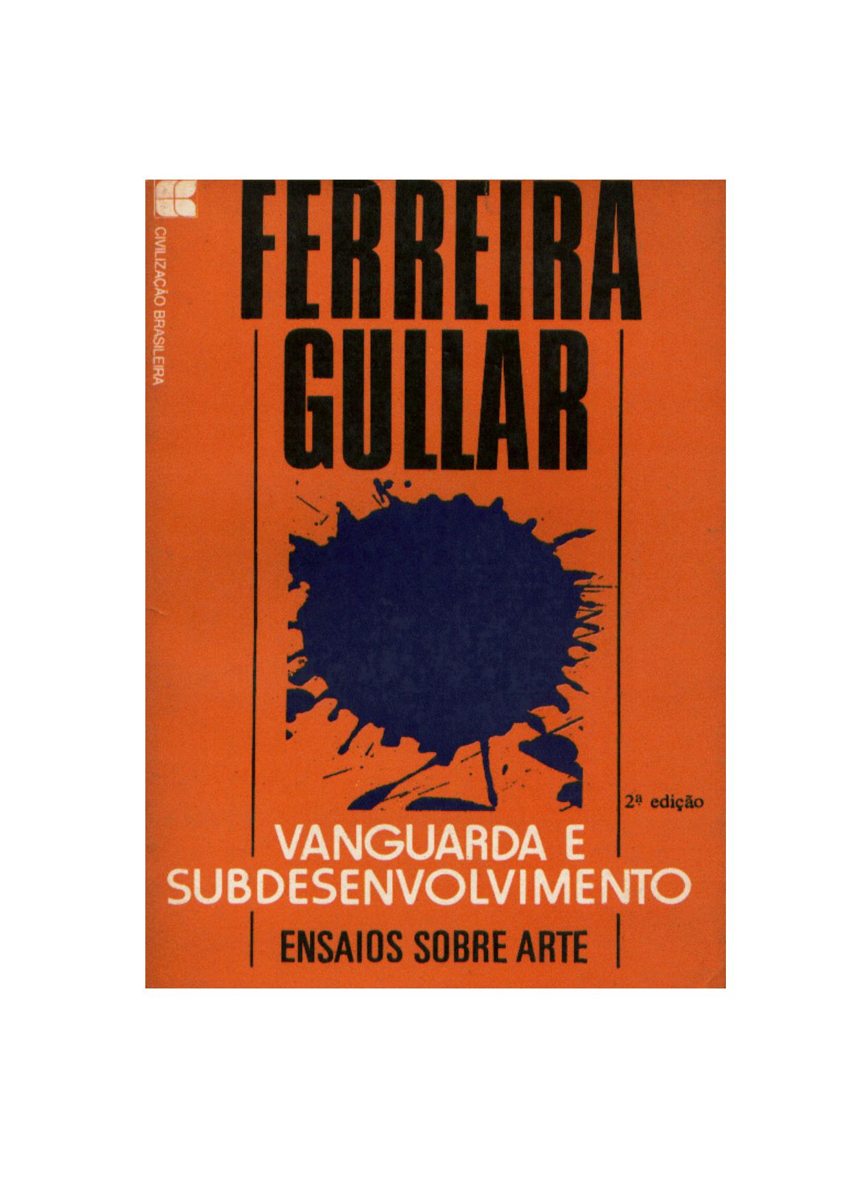 Vanguarda e Subdesenvolvimento