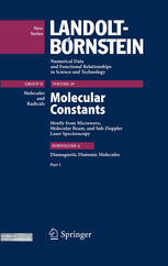 Diamagnetic Diatomic Molecules. Part 1