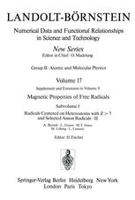 Radicals Centered on Heteroatoms with Z > 7 and Selected Anion Radicals II