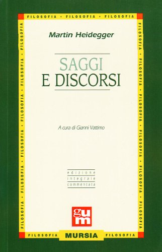 Saggi e discorsi