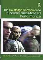 The Routledge companion to puppetry and material performance