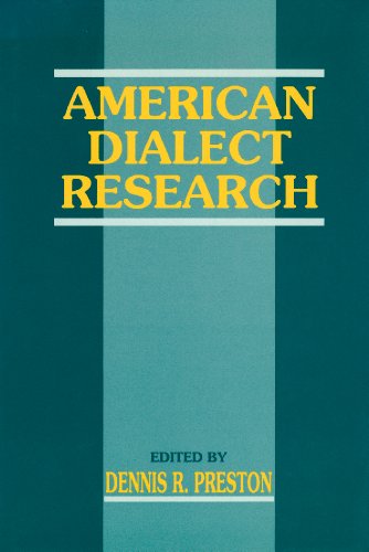 American Dialect Research: Celebrating the 100th anniversary of the American Dialect Society, 1889-1989