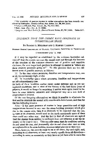 Evidence That the Cosmic Rays Originate in Interstellar Space