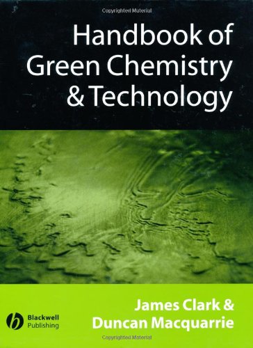 Handbook Of Green Chemistry And Technology