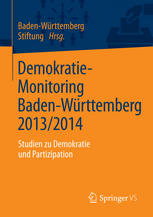 Demokratie-Monitoring Baden-Württemberg 2013/2014: Studien zu Demokratie und Partizipation