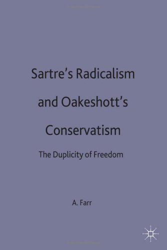 Sartre's Radicalism and Oakeshott's Conservatism: The Duplicity of Freedom