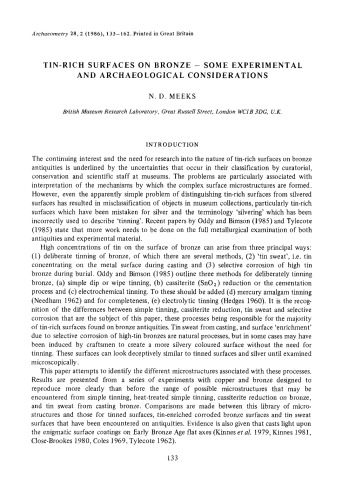 Archaeometry