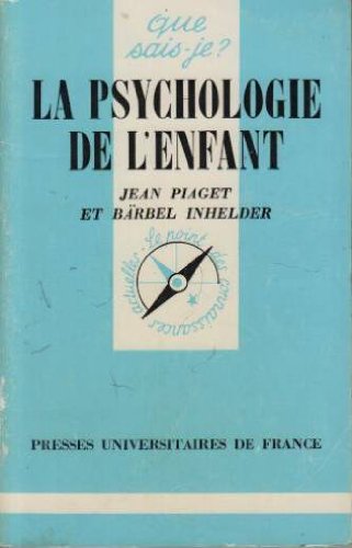 La psychologie de l'enfant