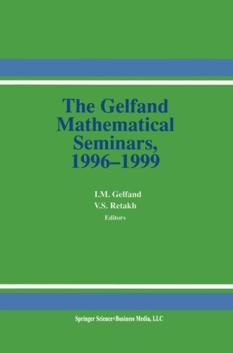 The Gelfand mathematical seminars, 1996-1999