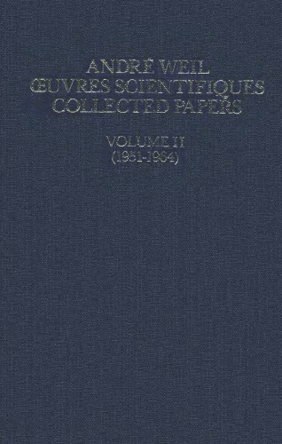 Collected papers. Vol.2 (1951-1964)