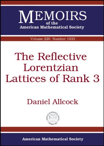 The reflective Lorentzian lattices of rank 3
