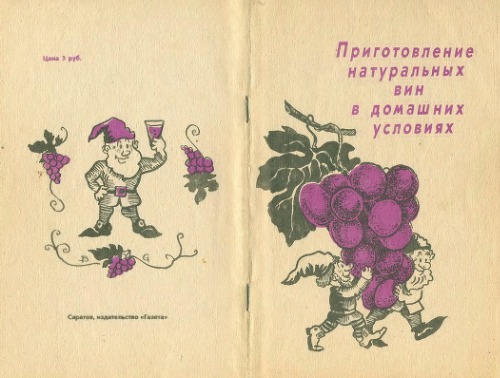Приготовление натуральных вин в домашних условиях
