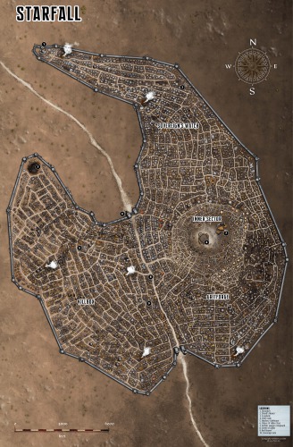 Pathfinder Campaign Setting: Iron Gods Poster Map Folio
