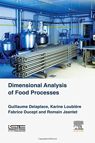 Dimensional analysis of food processes