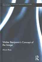 Walter Benjamin's concept of the image
